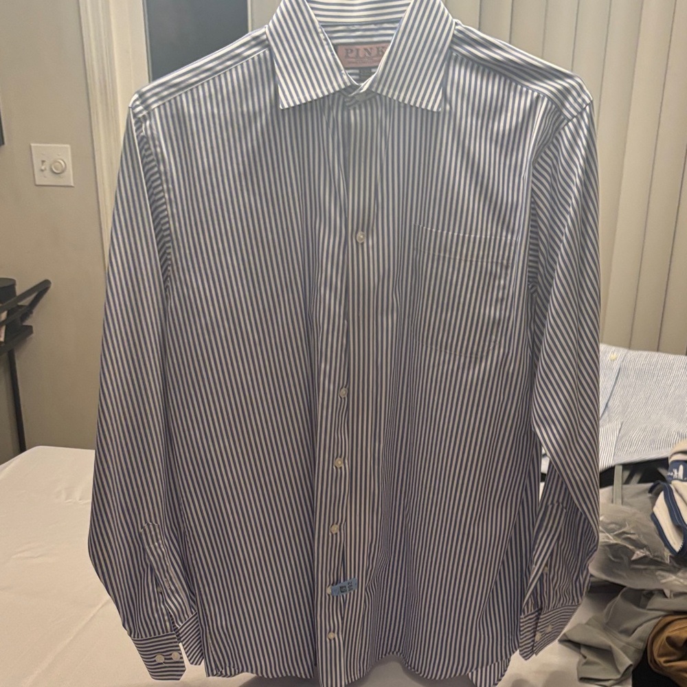 Blue Men's Shirt PINK